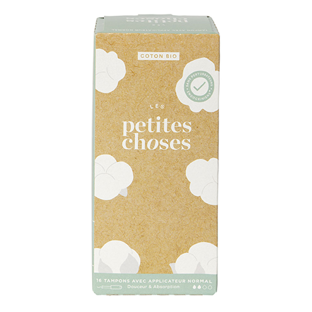 Les Petites Choses Normal Flow Tampons With Bioes Cotton Applicators x16