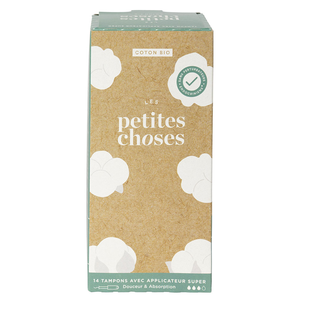 Les Petites Choses Flux Super Tampons With Bioes Cotton Applicators x4