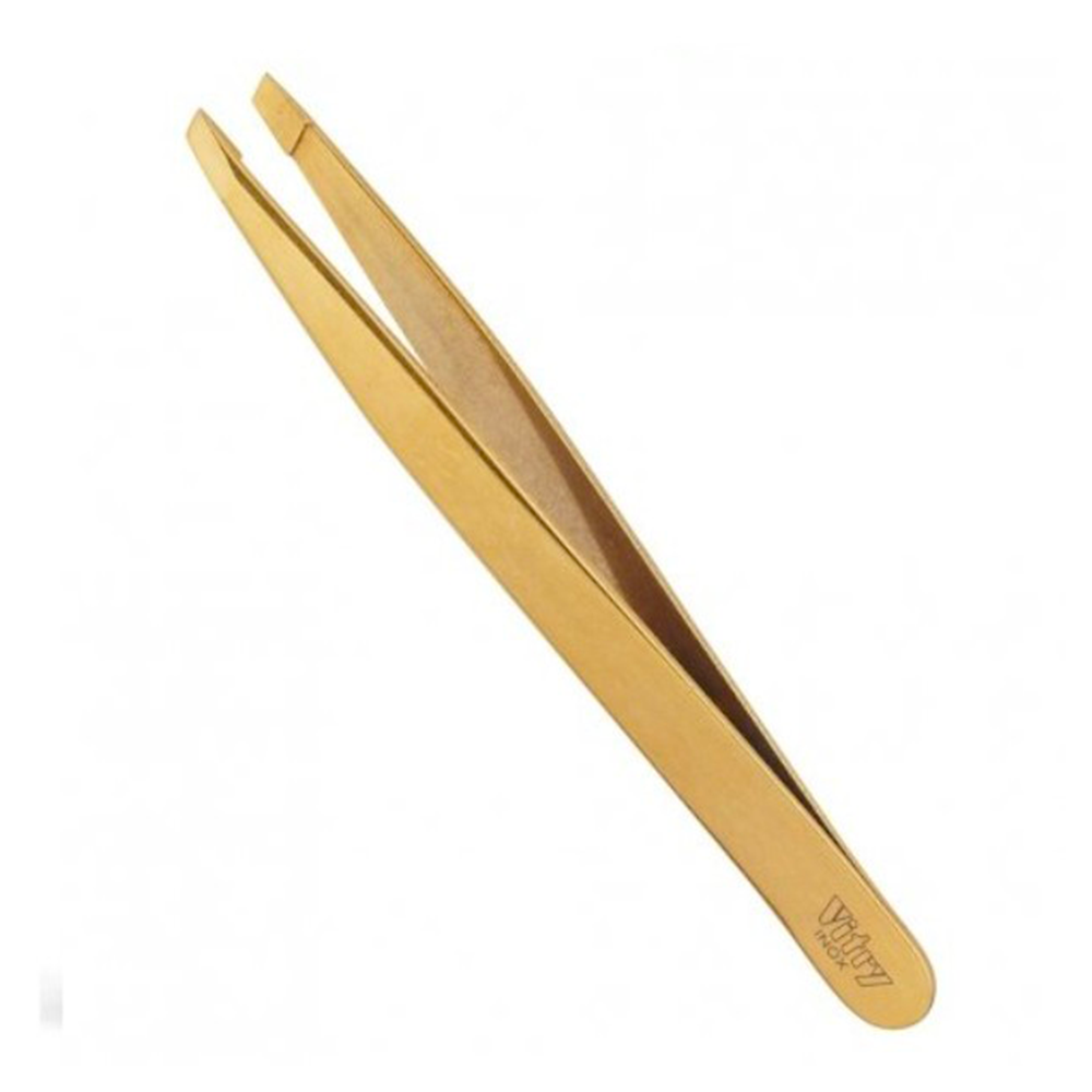 Vitry Pince A Epiler Prestige Inox Doree