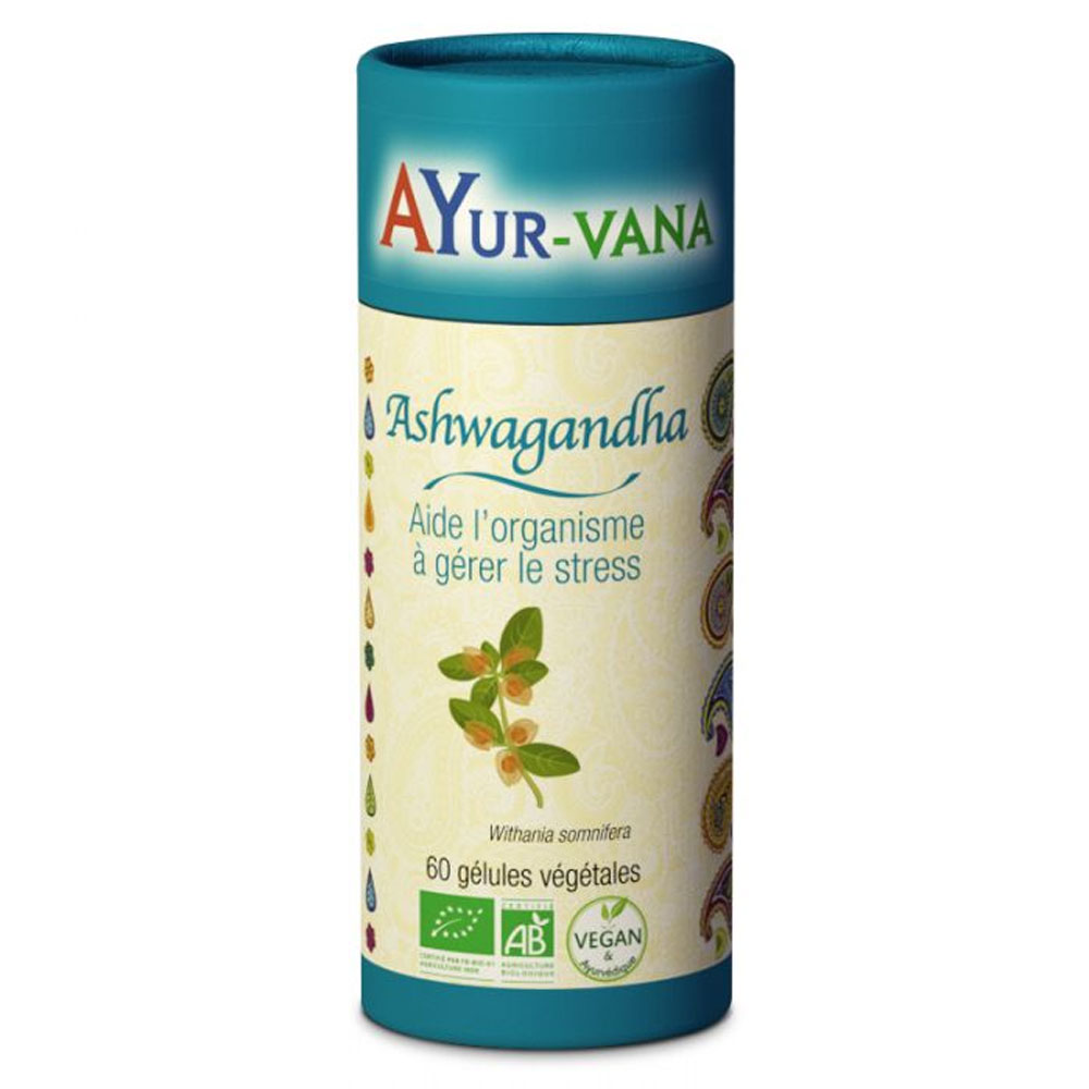 Ayur-Vana Ashwagandha Bioes Stress 60 capsules