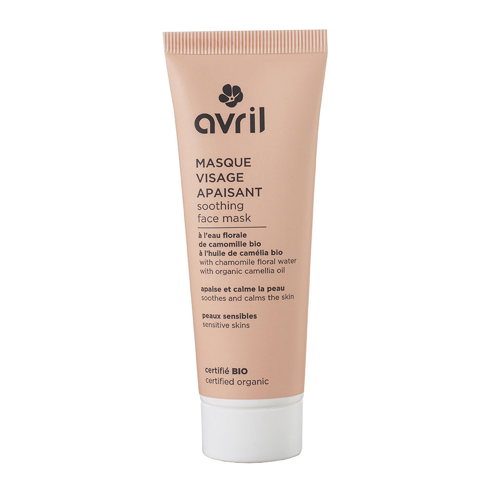 Avril Soothing mask with organic chamomile floral water Sensitive skin 50ml