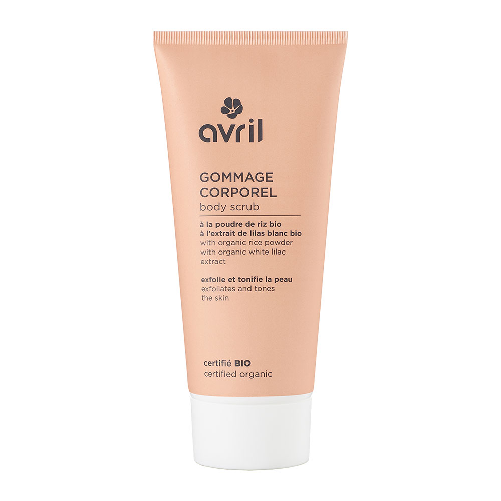 Avril Rice Powder and Organic White Lilac Body Scrub 200ml