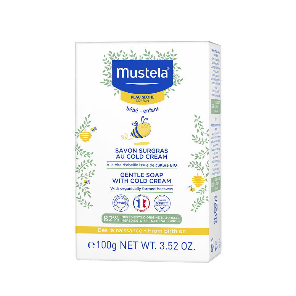 Mustela Baby Gentle Soap Bar With Cold Cream Nutri-protective 100 g