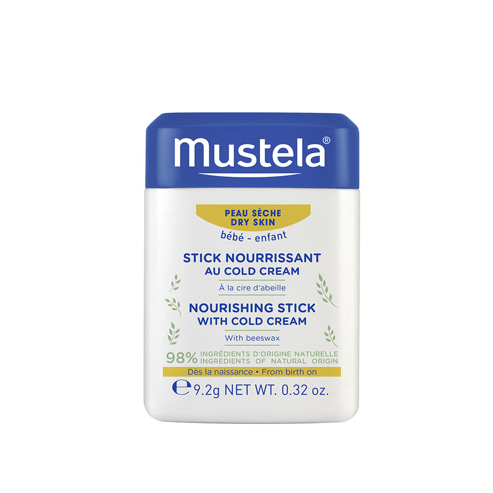 Mustela Nourishing Cold Cream Stick for Lips and Cheeks dry skin 9.2 g