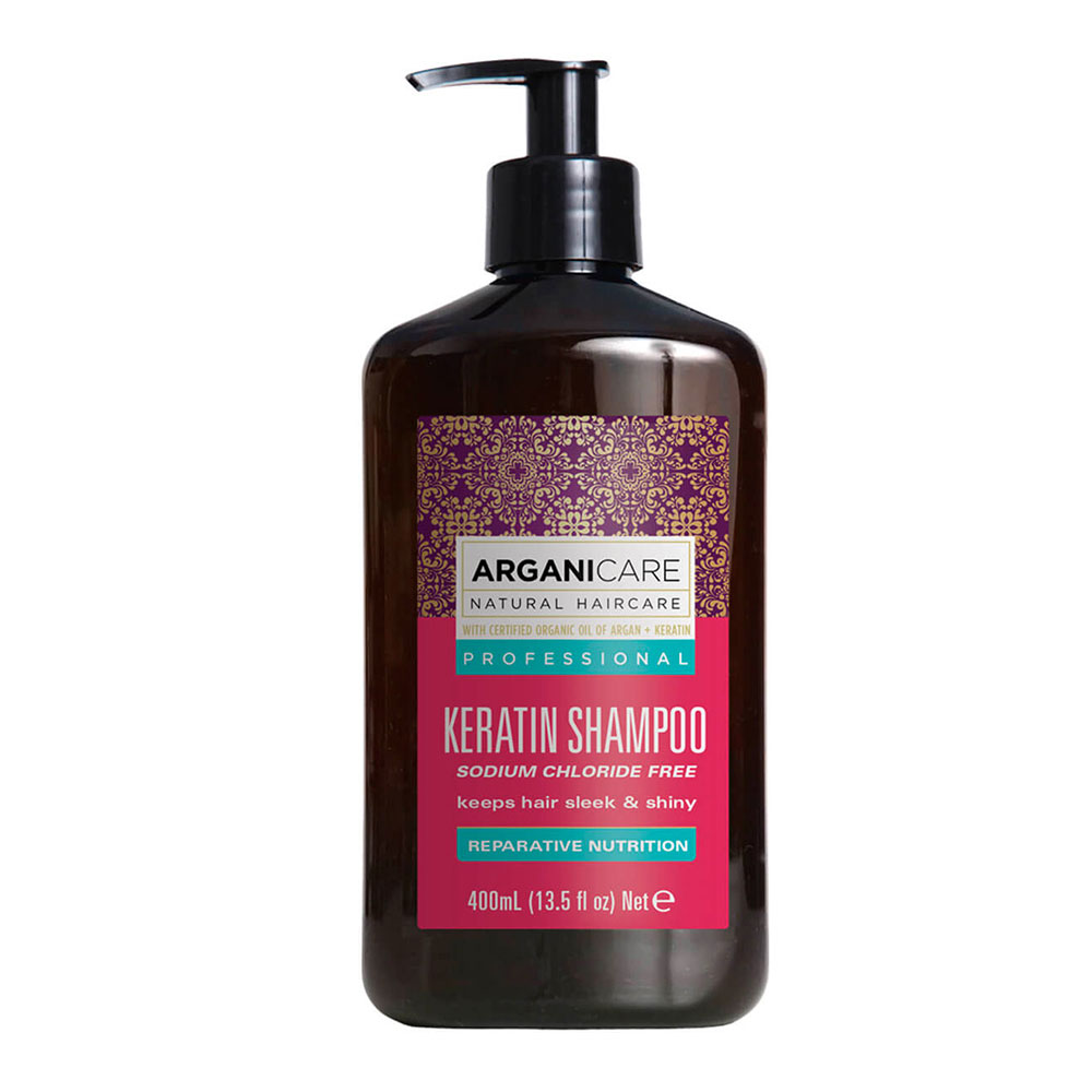 Arganicare Keratin Repairing and nourishing shampoo 400ml