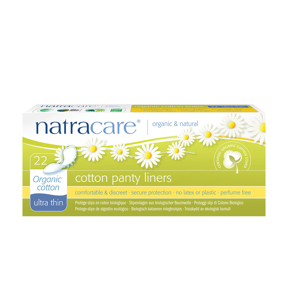 Natracare Ultra-fine Organic Cotton Slip Protectors Box Of 22