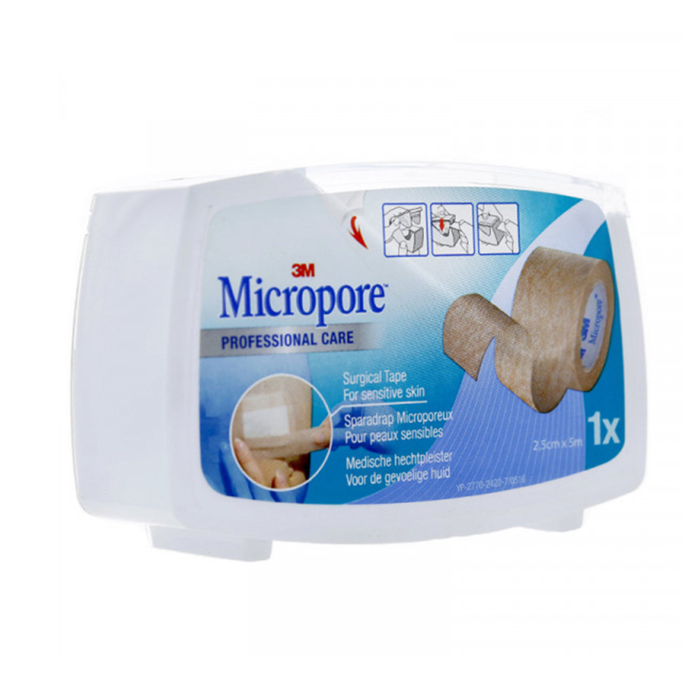 3M Micropore Chair plaster 25mmx5m