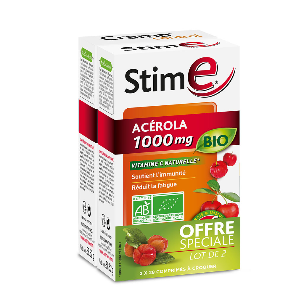 Nutreov Stim e Organic acerola 2x28 tablets 2x28 tablets