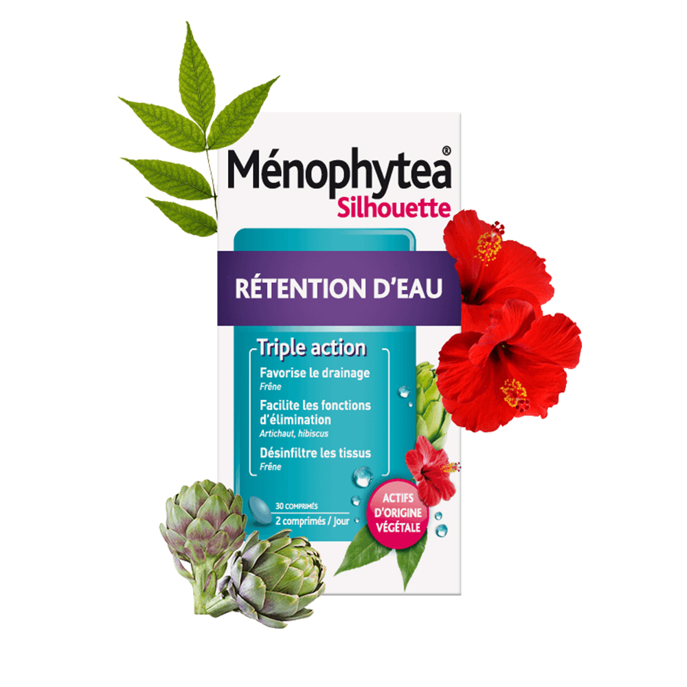 Ménophytea Menophytea silhouette Water retention 60 tablets