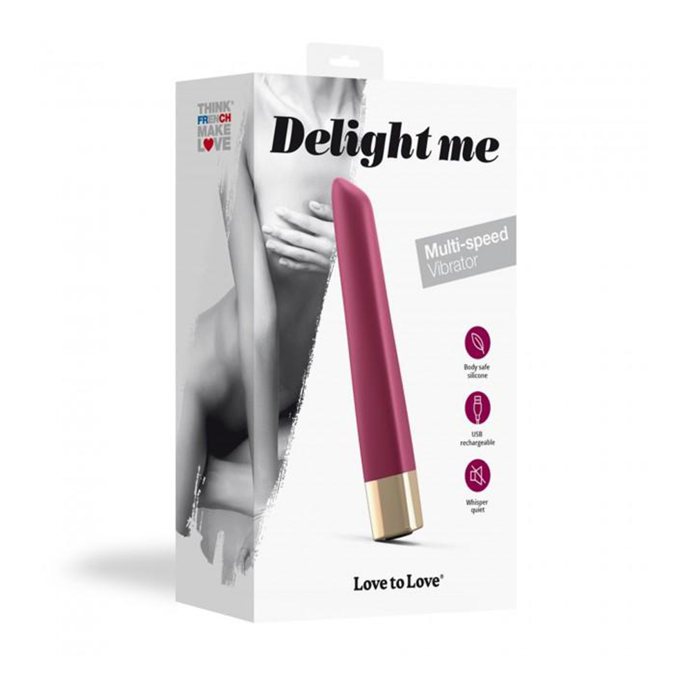 Love To Love DELIGHT ME Purple Multi-speed Vibrator