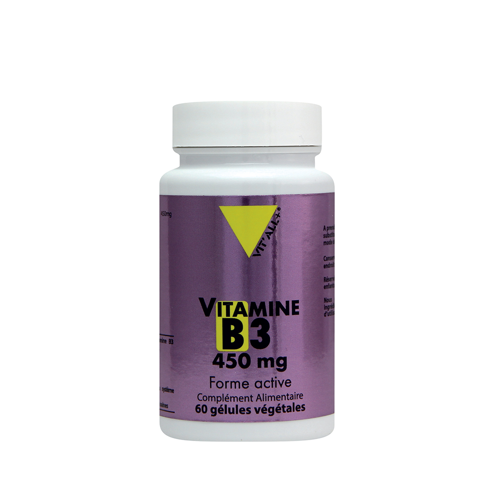 Vit'All+ VITAMIN B3 450mg 60 capsules