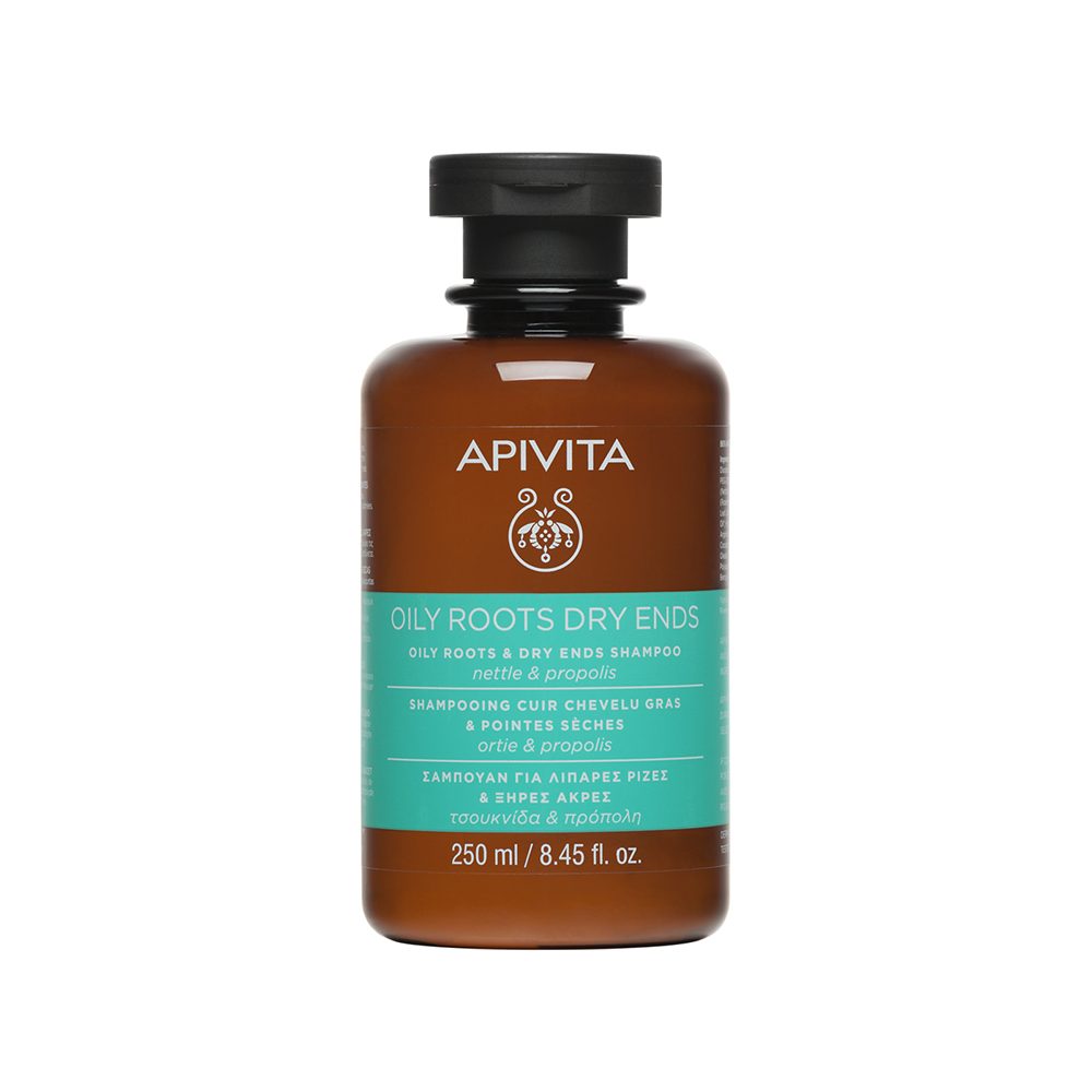 Apivita Shampoo Oily Roots and Dry Ends 250ml
