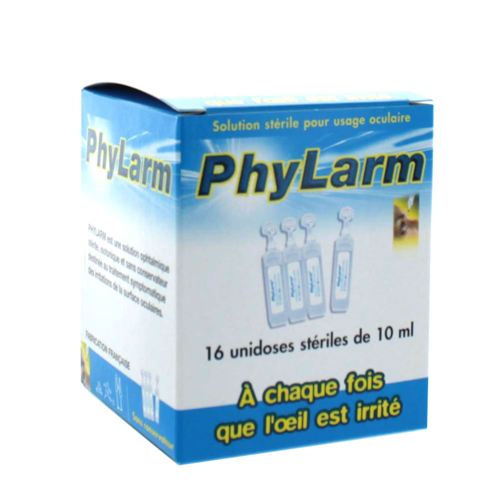 Lca Pharmaceutical Phylarm sterile eye solution 16 doses
