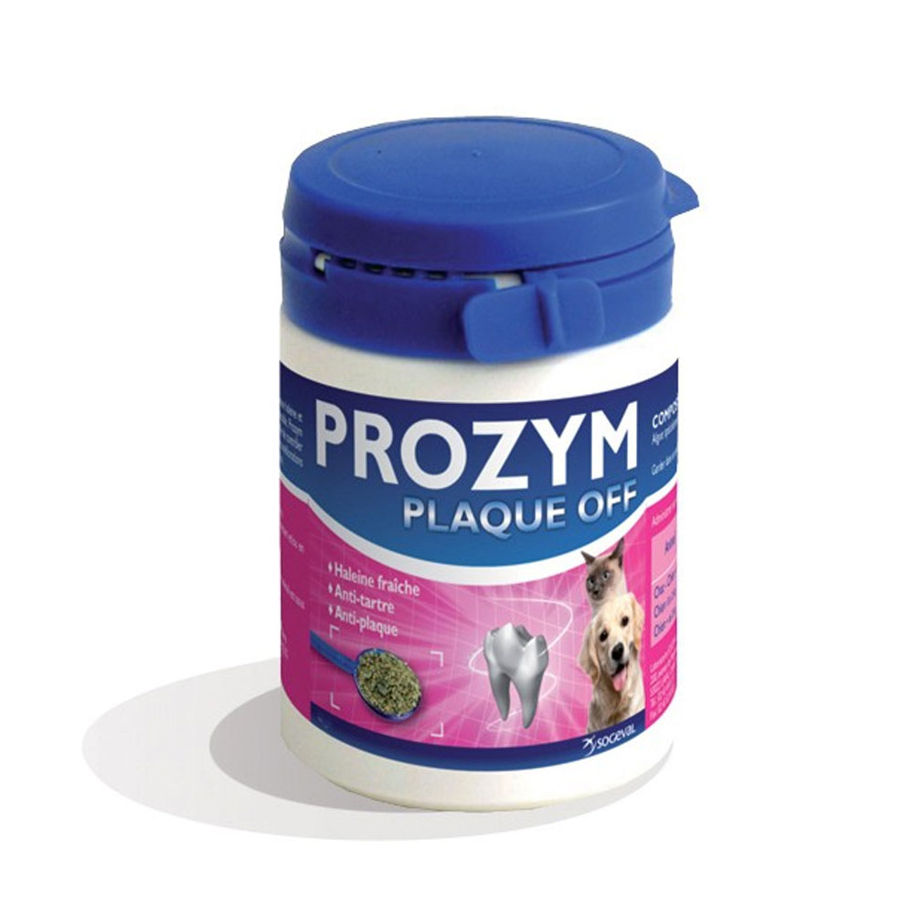 Prozym OFF plate for animals Fresh breath 180g