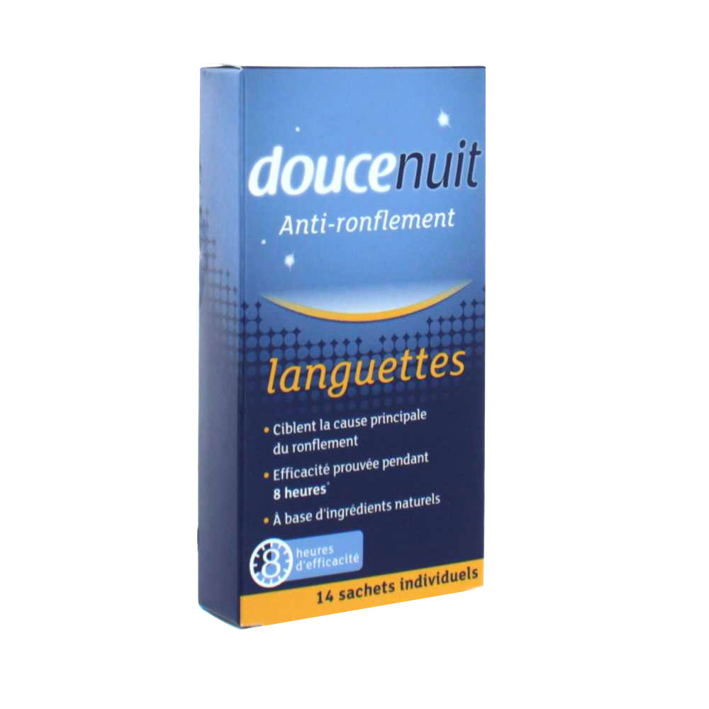 Doucenuit Anti-snoring strips 14 individual sachets