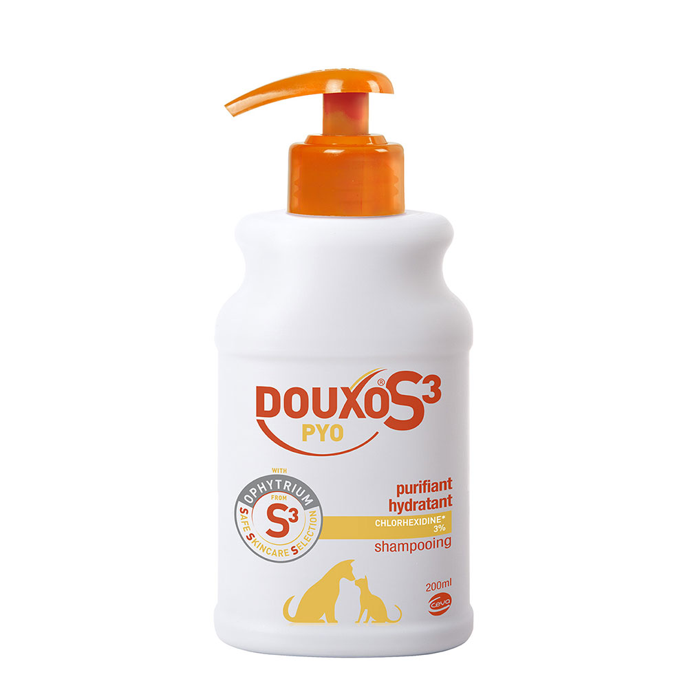 Douxo Purifying and hydrating shampoo S3 Pyo with 3% chlorhexidine 200 ml