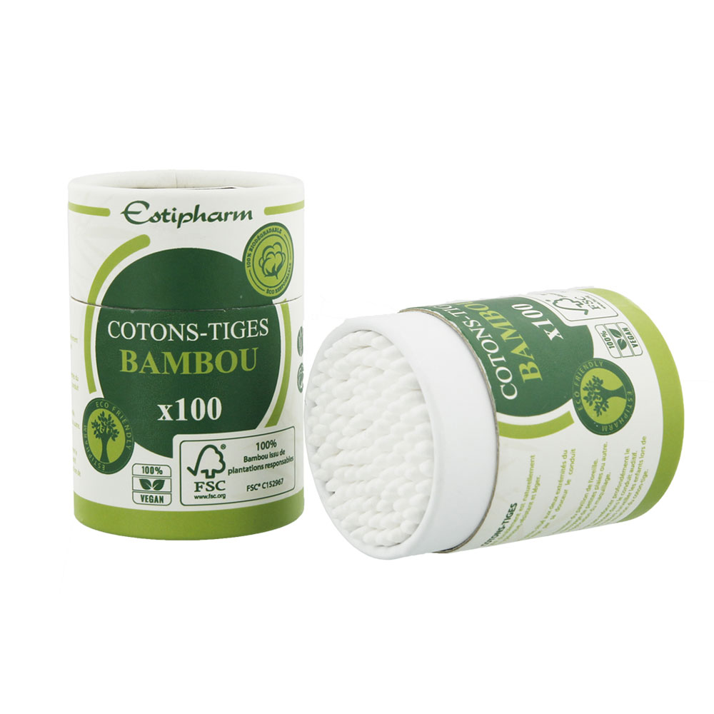 Estipharm Cotton bamboo rods x100