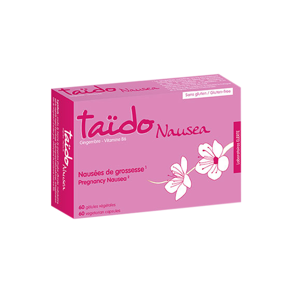 Taïdo Nausea Morning sickness 60 vegetarian capsules