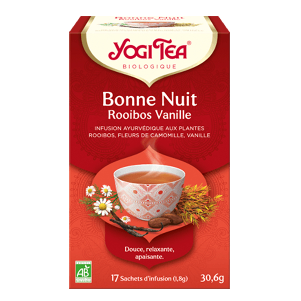 Yogi Tea Good Night Vanilla Rooibos 17 Sachets