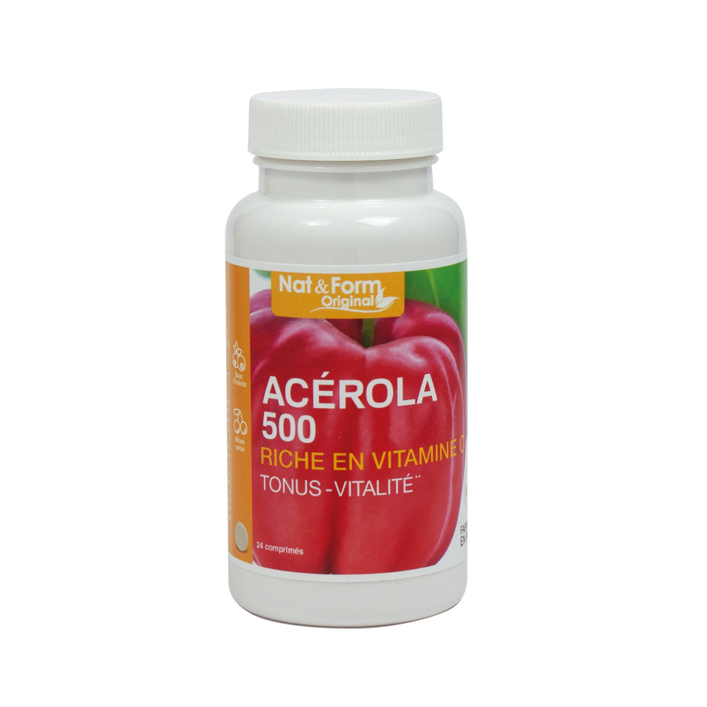 Nat&Form Acerola 500 24 tablets