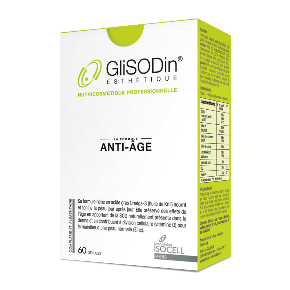 Isocell Glisodin Anti-ageing 60 capsules