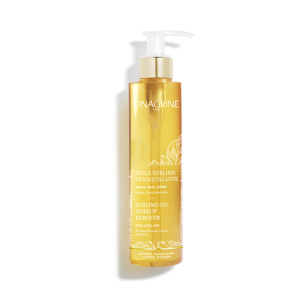 Onagrine Cleansing Sublime Oil Make Up Remover Visage Yeux Et Lèvres 200 ml