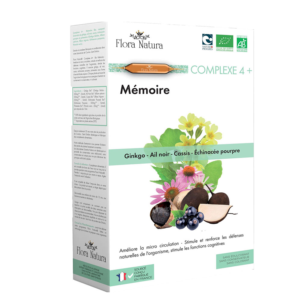 Flora Natura Bioes memory Complex 4+ 20 ampulas