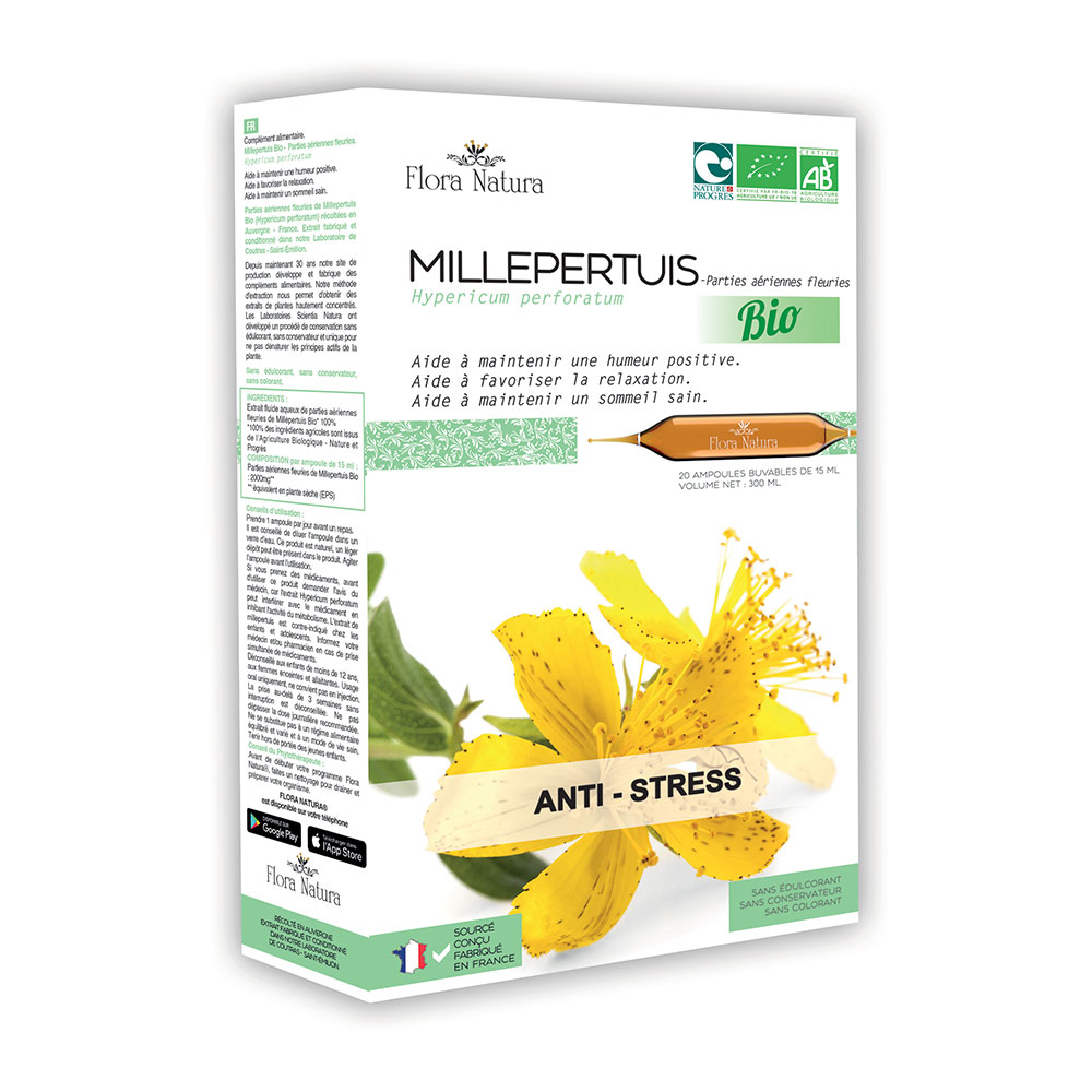 Flora Natura St John's wort Anti-stress 20 ampulas