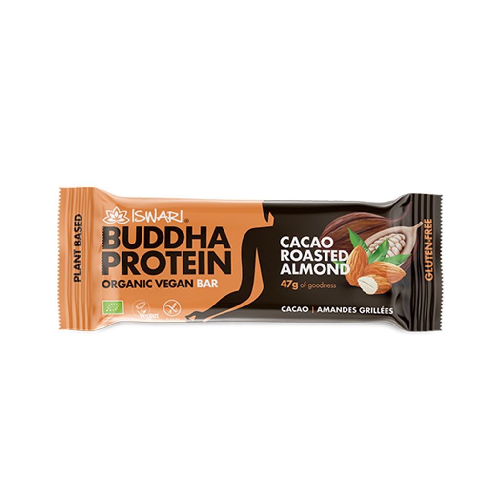 Iswari Energy bars Energy Buddha, Organic Cocoa &amp; Guarana 35g