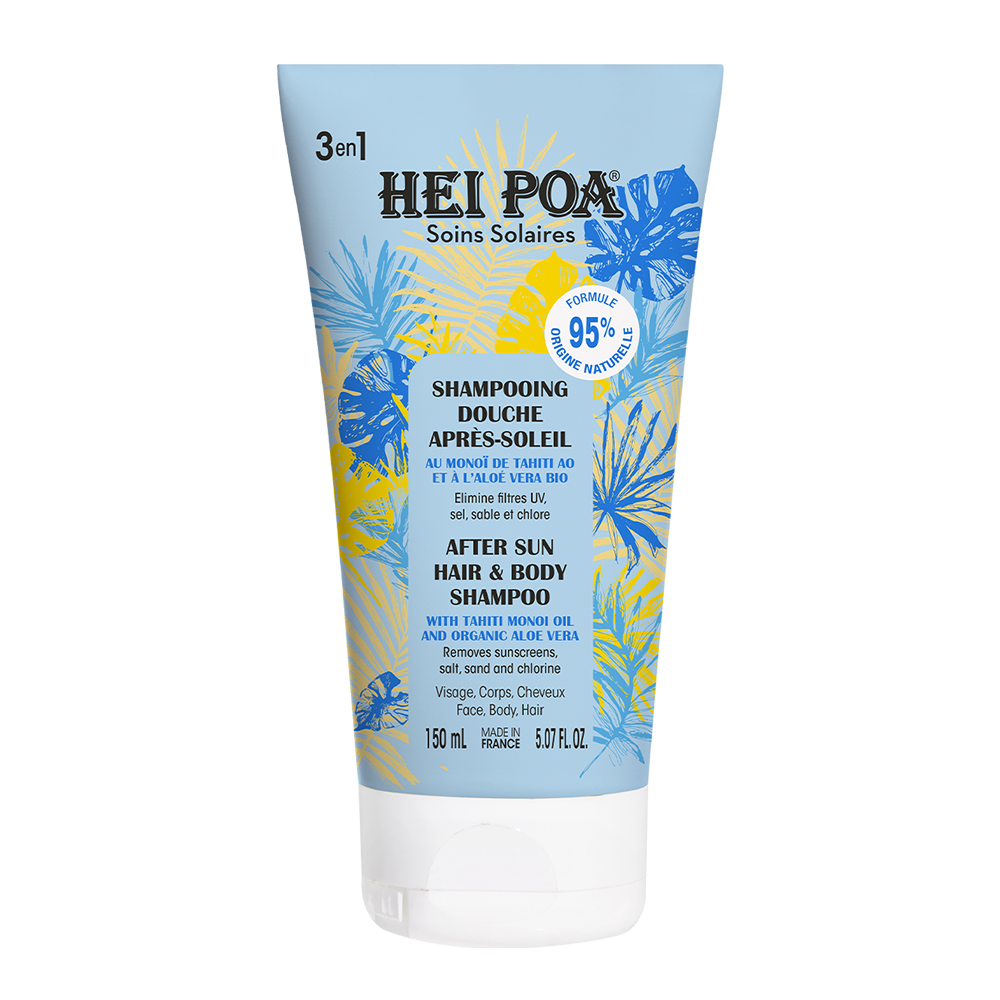 Hei Poa Sun Care 3-in-1 After-Sun Shower Shampoo 150ml