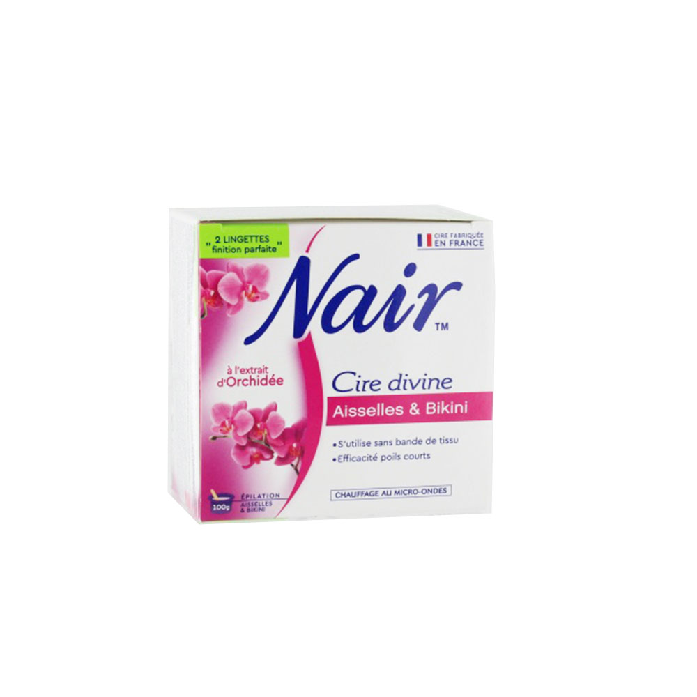 Nair Divine hot wax underarms and bikini line 100 g