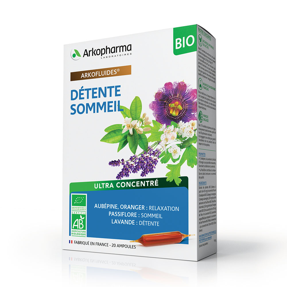 Arkopharma Arkofluides Arkofluide Relaxation And Sleep 20 Phials