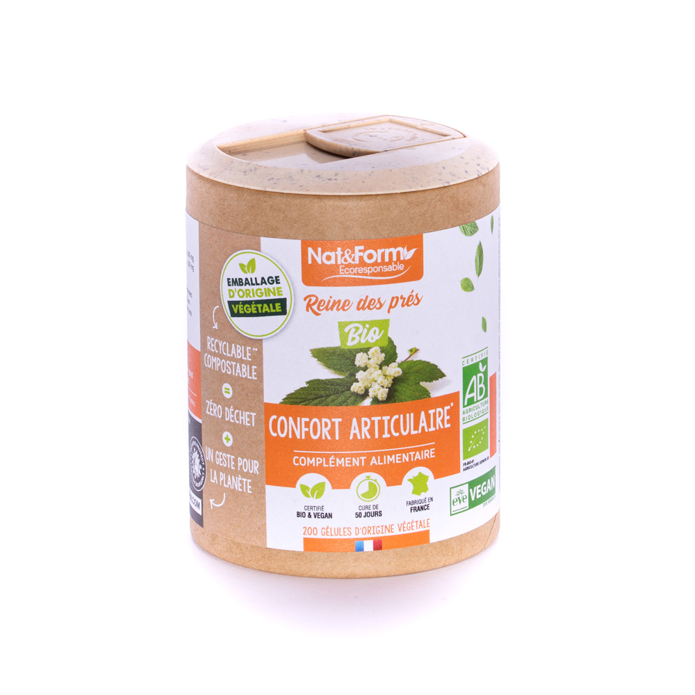 Nat&Form Reine Des Près Bioes 200 Vegetable Capsules