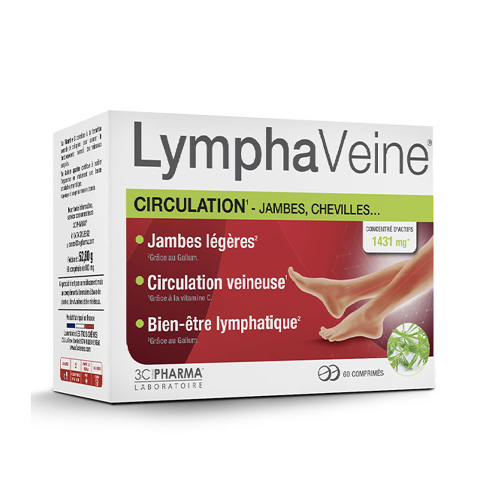 3C Pharma Lymphaveine Lymphatic Circulation 3C Pharma 60 tablets