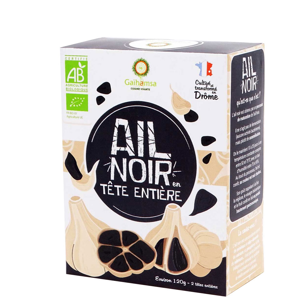 Gaihamsa Whole Black Garlic Bioes 120g