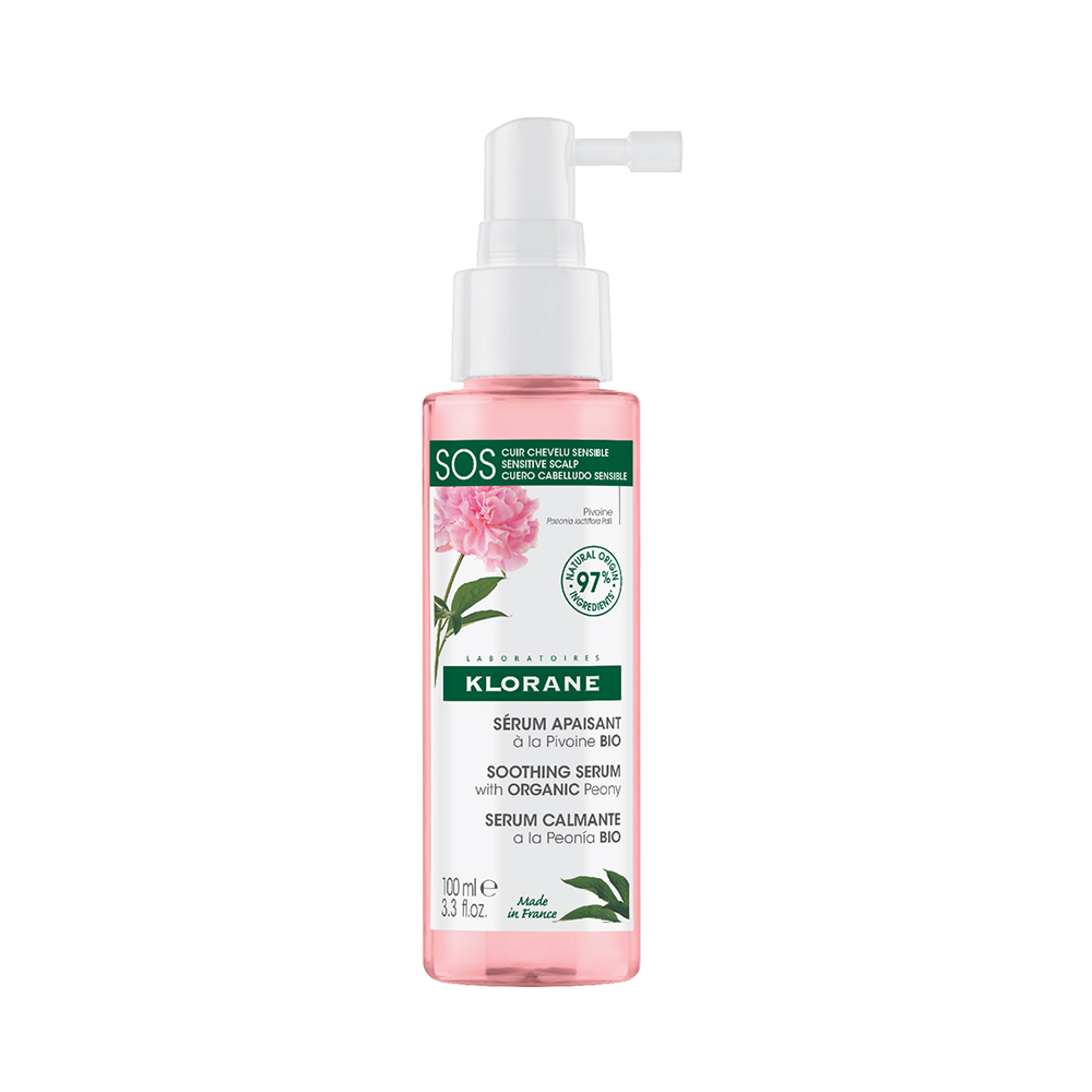 Klorane SOS Soothing Serum Spray Sensitive scalp Bio 100ml