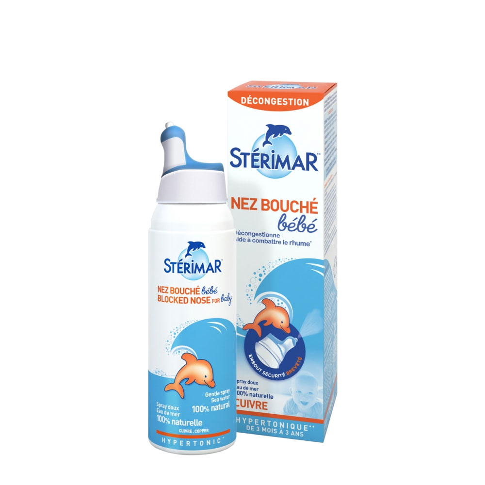 Sterimar Child Blocked Nose Enrichie en cuivre 100ml