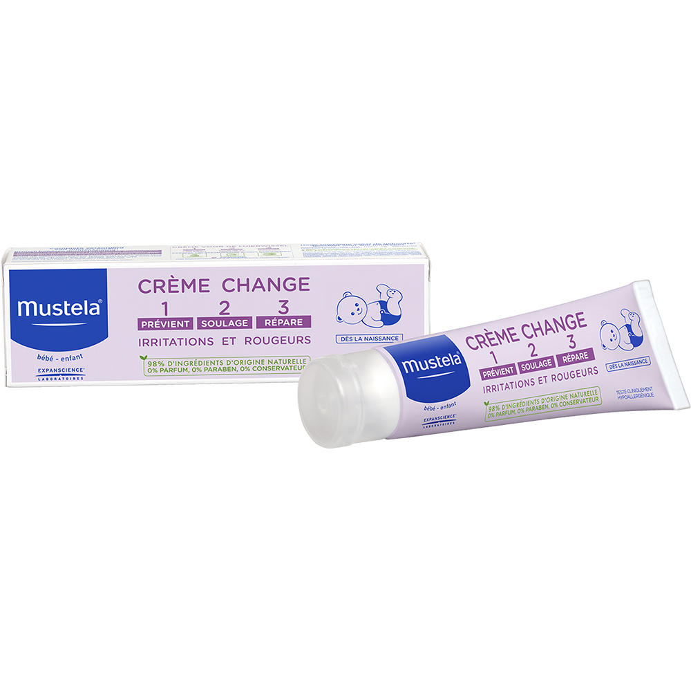 Mustela Bebe Cream For Baby Diaper Change 100ml