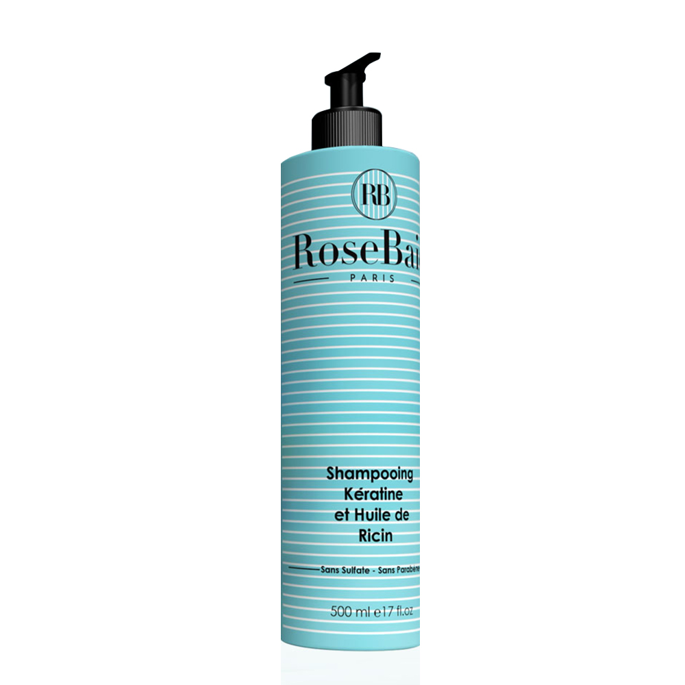 Rosebaie Castor Keratin and Castor Oil Shampoo 500ml