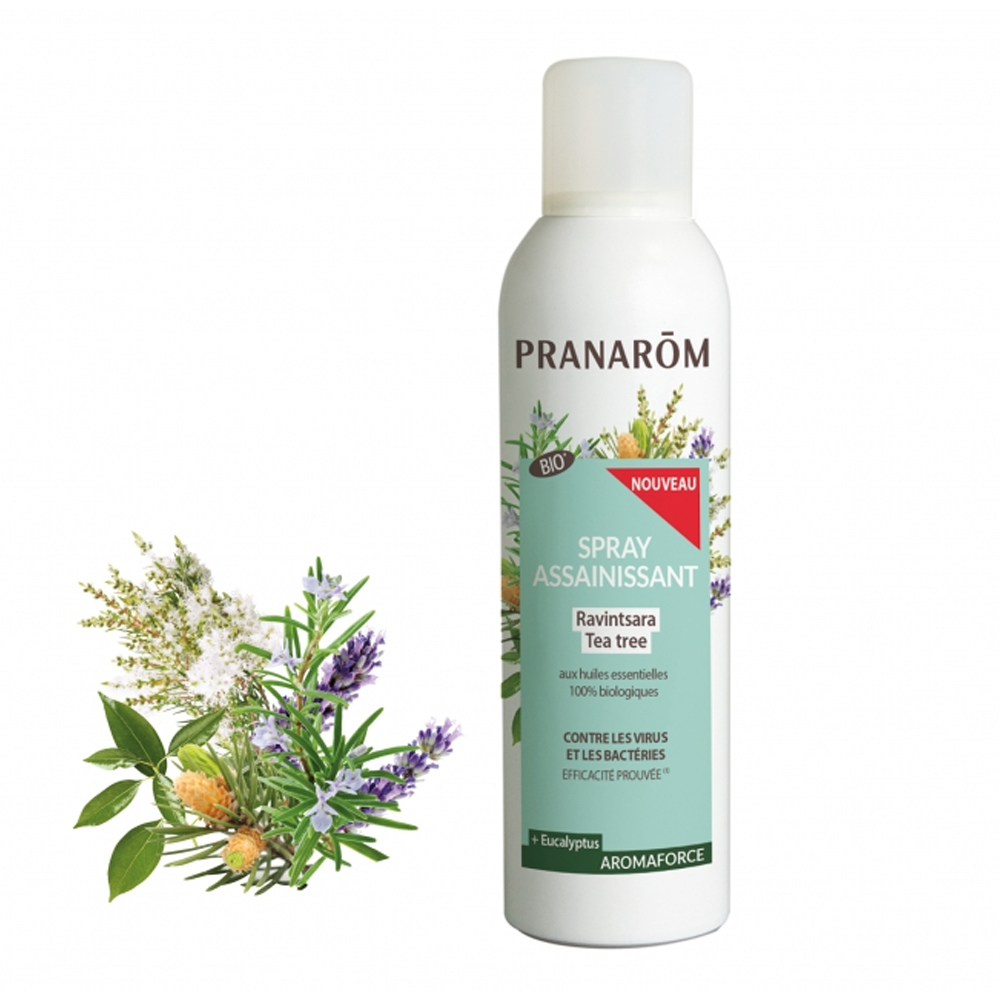 Pranarôm Aromaforce Ravintsara Tea Tree Sanitizing Spray 400ml