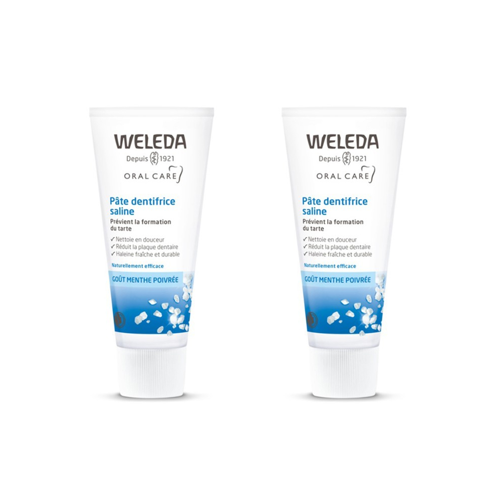 Weleda Salt Toothpaste 2x75ml