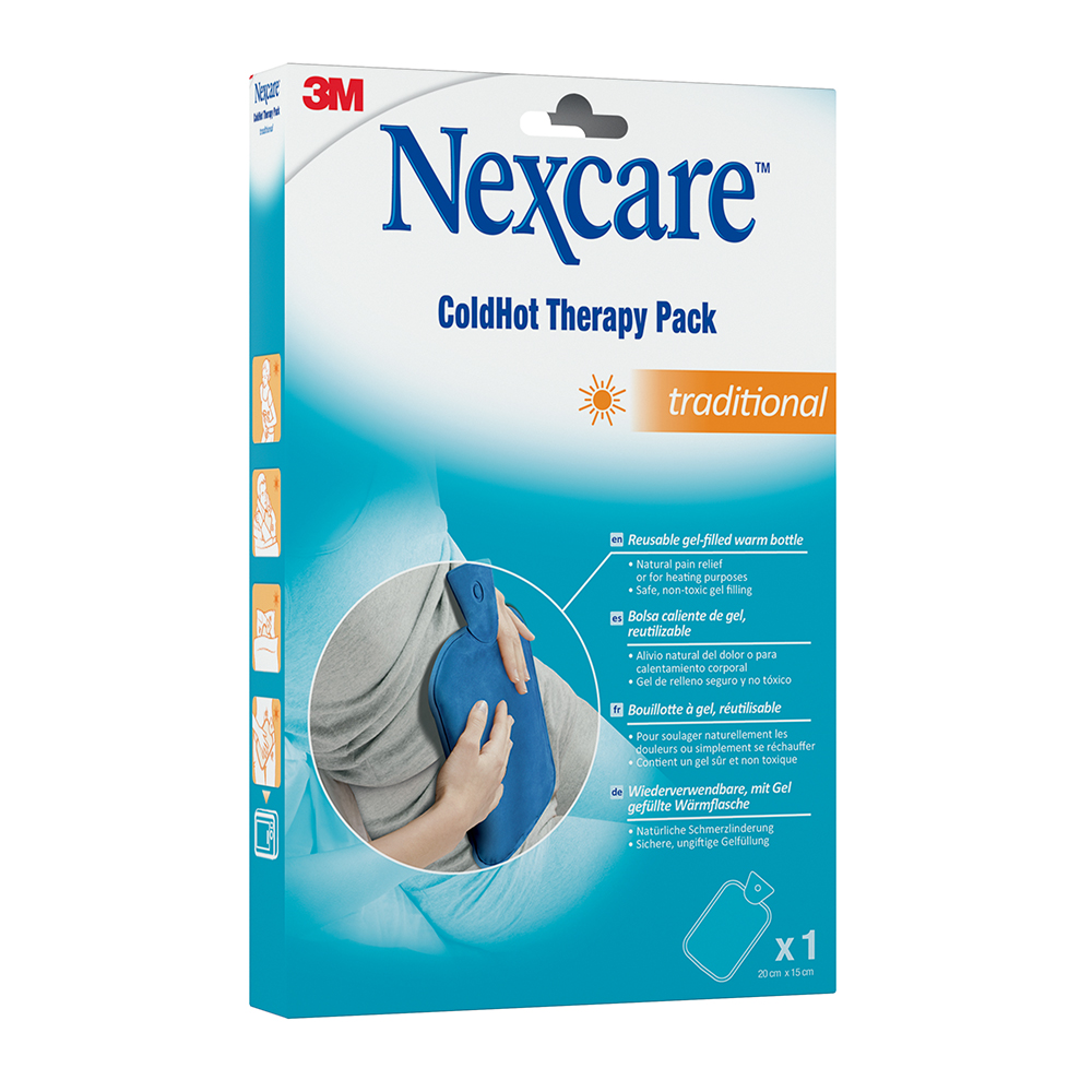Nexcare Coldhot Therapy Traditional gel hot water bottle