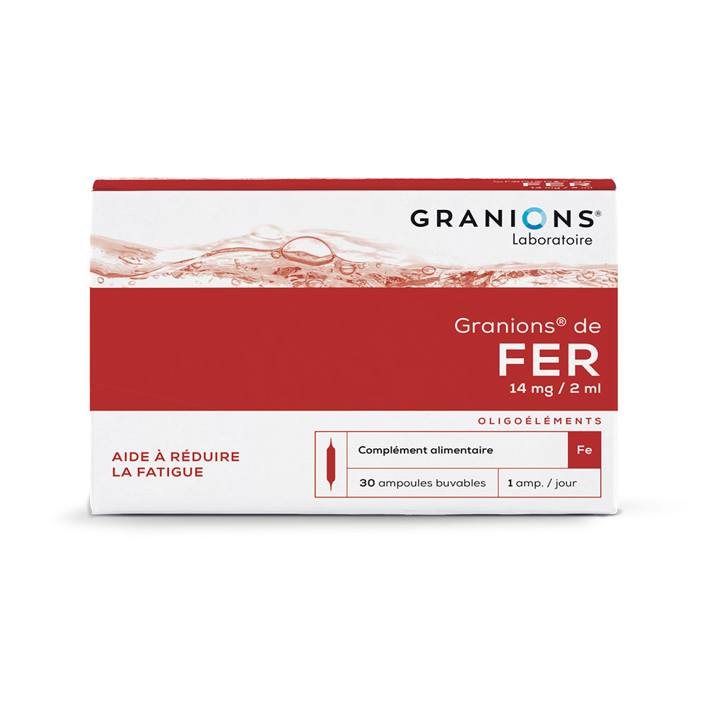 Granions Iron 30 ampoules