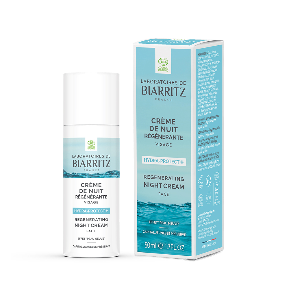 Laboratoires De Biarritz Hydra-Protect + Organic Regenerating Night Cream 50ml