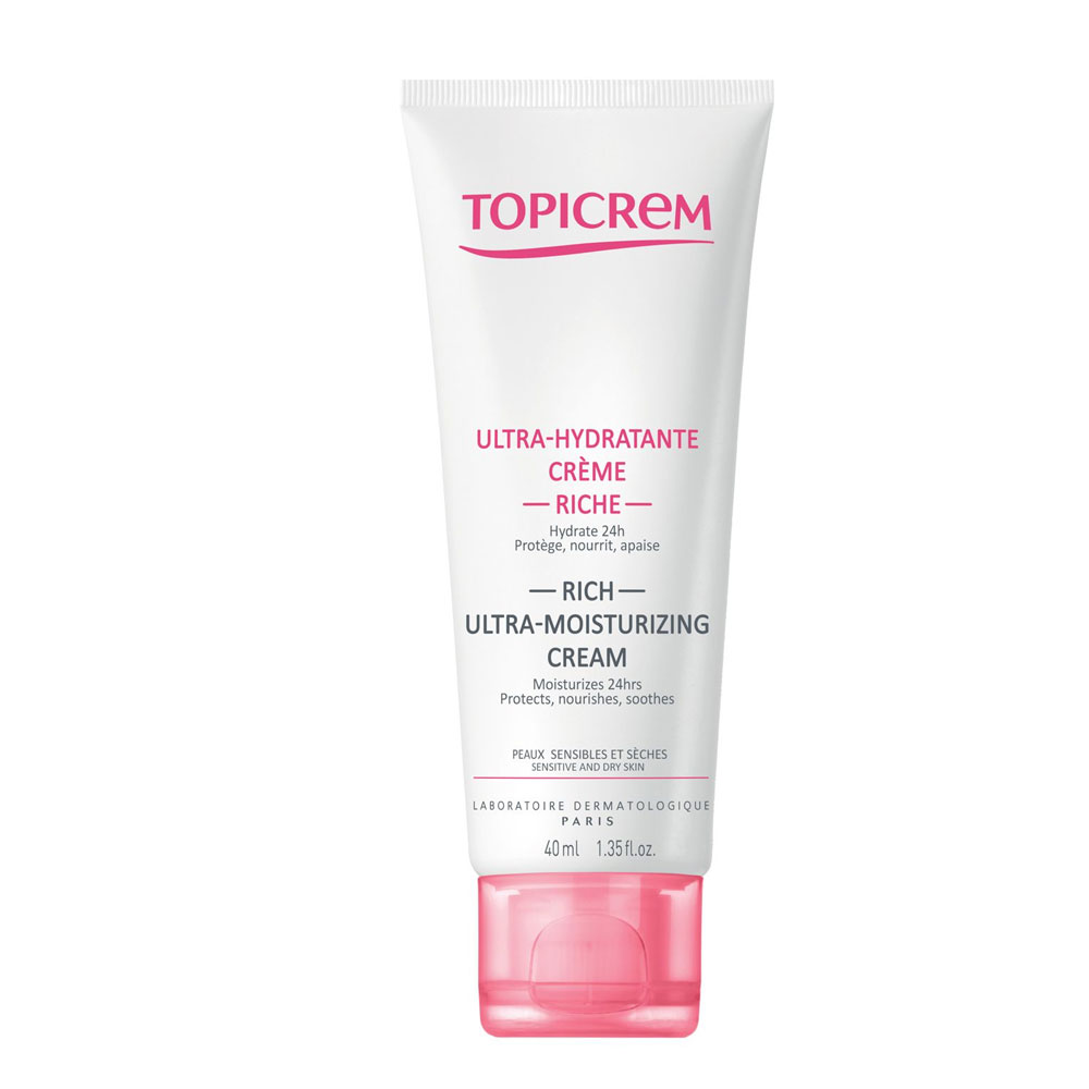 Topicrem Hydra+ Ultra hydrating rich face cream 40 ml